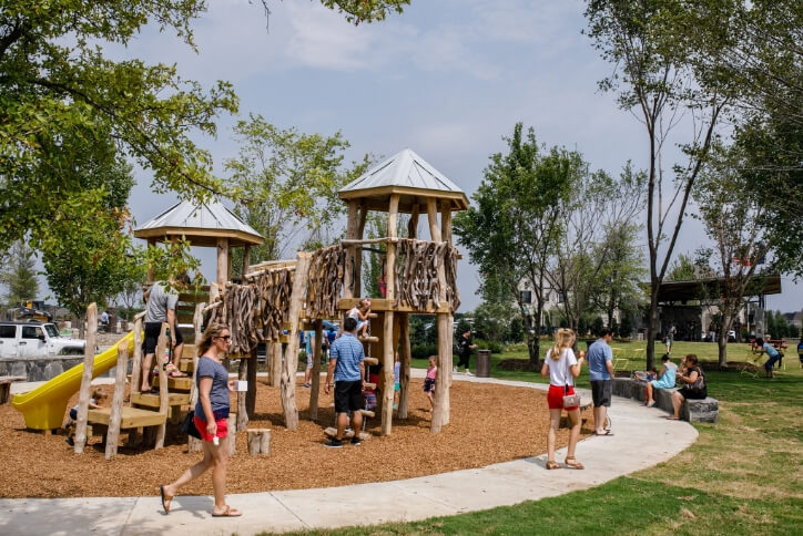 Adventure Playground at The Grove Frisco in Texas