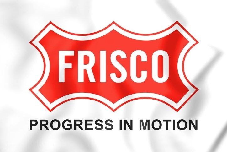 Frisco city logo - Progress in Motion