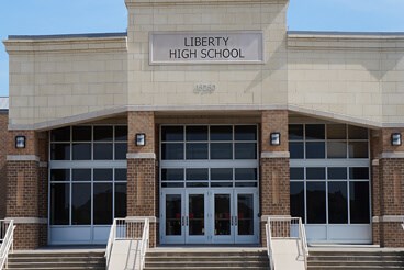 Liberty High School in Frisco, Texas
