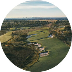 Golf course in Frisco, Texas