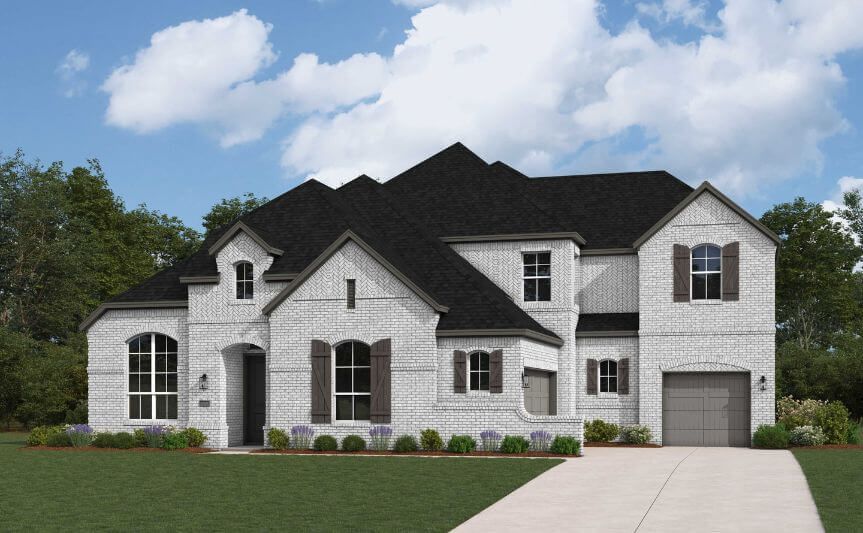 Highland Homes Plan 289 Elevation A in TGF