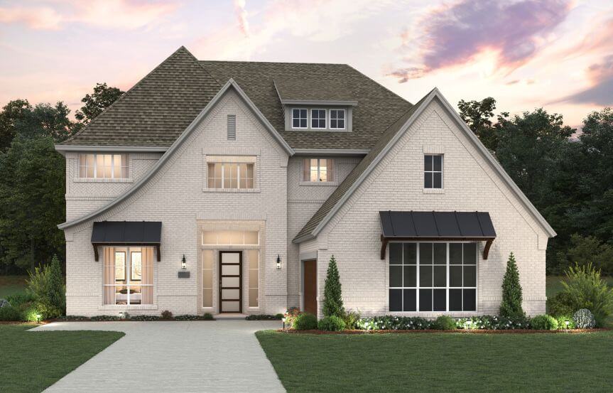 Chesmar Homes Lakewood Elevation B in TGF