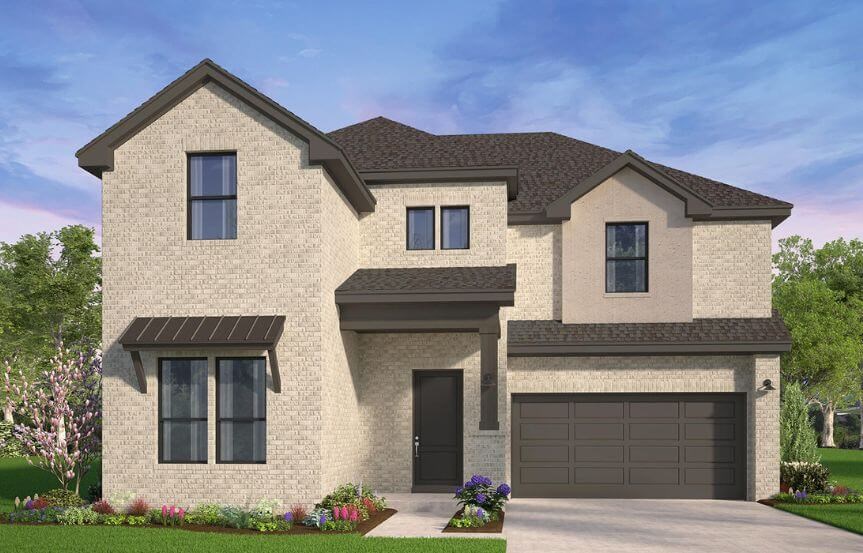 BDRP Woodbury Elevation Modern Traditional in TGF