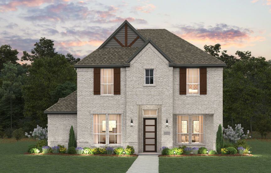 Chesmar Homes Weston Elevation A in TGF