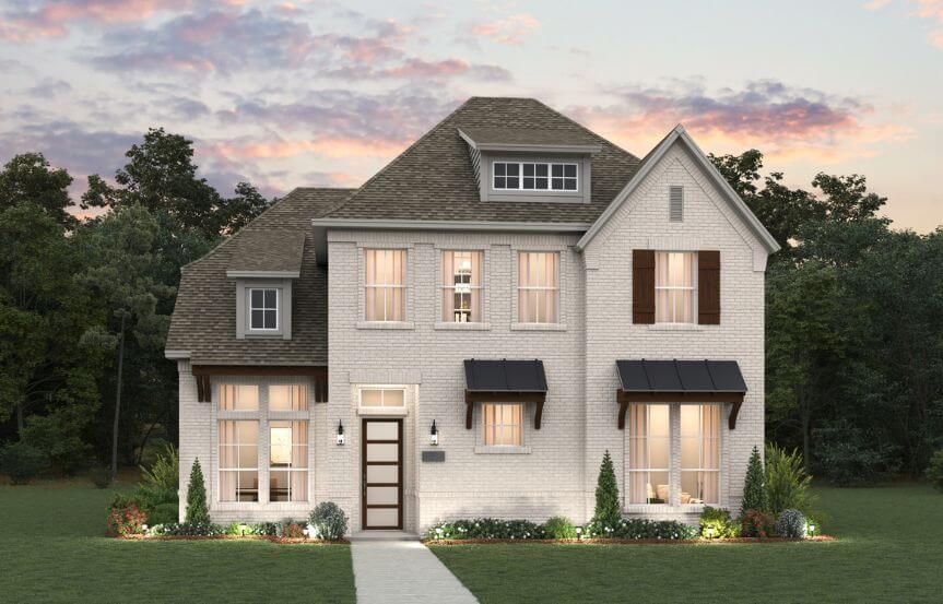 Chesmar Homes Medina Elevation B in TGF
