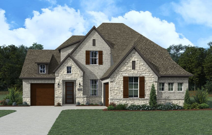 Chesmar Homes Everton II Elevation BS in TGF