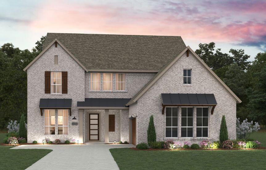 Chesmar Homes Danville Elevation C in TGF