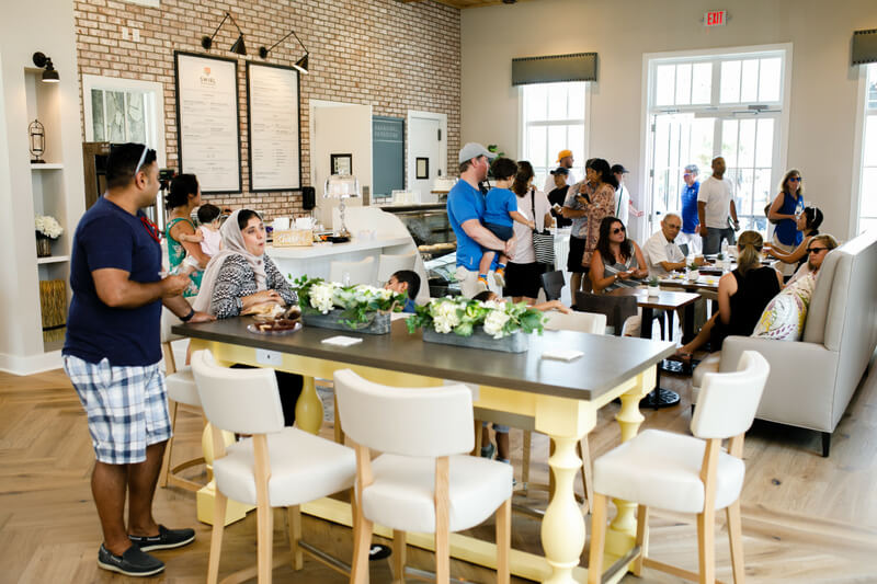 Swirl Cafe & Bakery located at The Grove Frisco in Frisco, TX