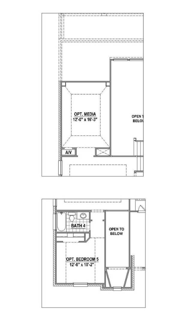 American Legend Plan 1155 Options in The Grove Frisco