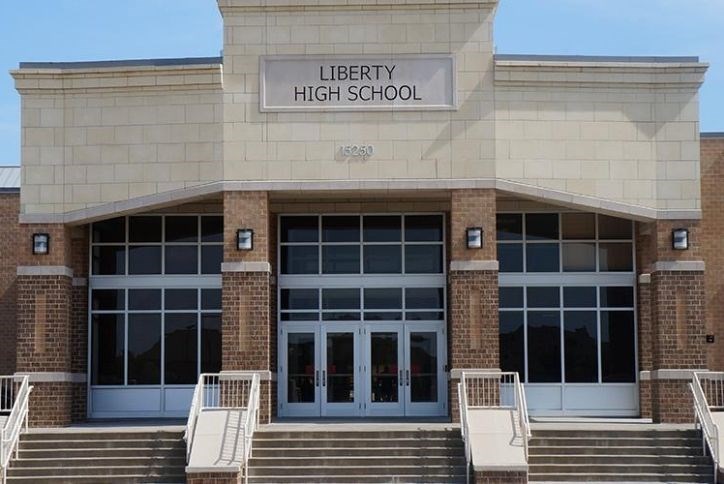Liberty High School entrance