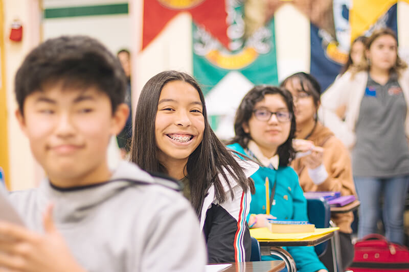 Kids at school in Frisco Texas, Frisco ISD