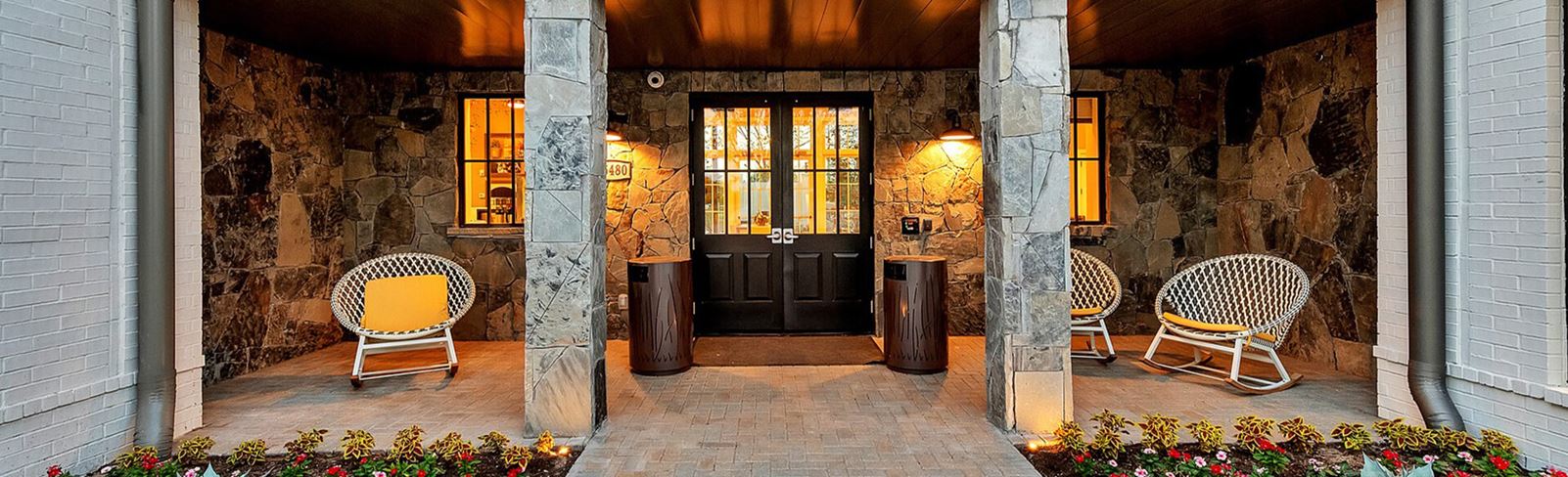 The Orchard House entrance in The Grove Frisco community