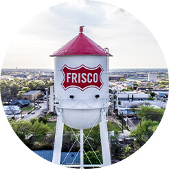 Frisco Texas water tower