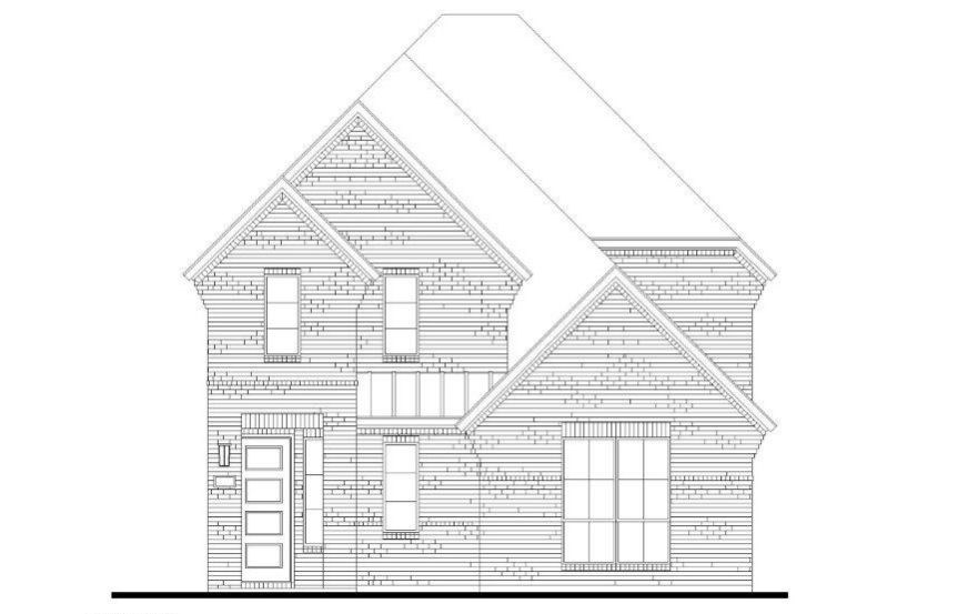 American Legend Plan 1403 Elevation B in the Grove Frisco