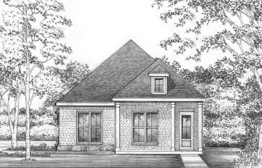 Burke 3112 Elevation B Shaddock Homes in The Grove Frisco