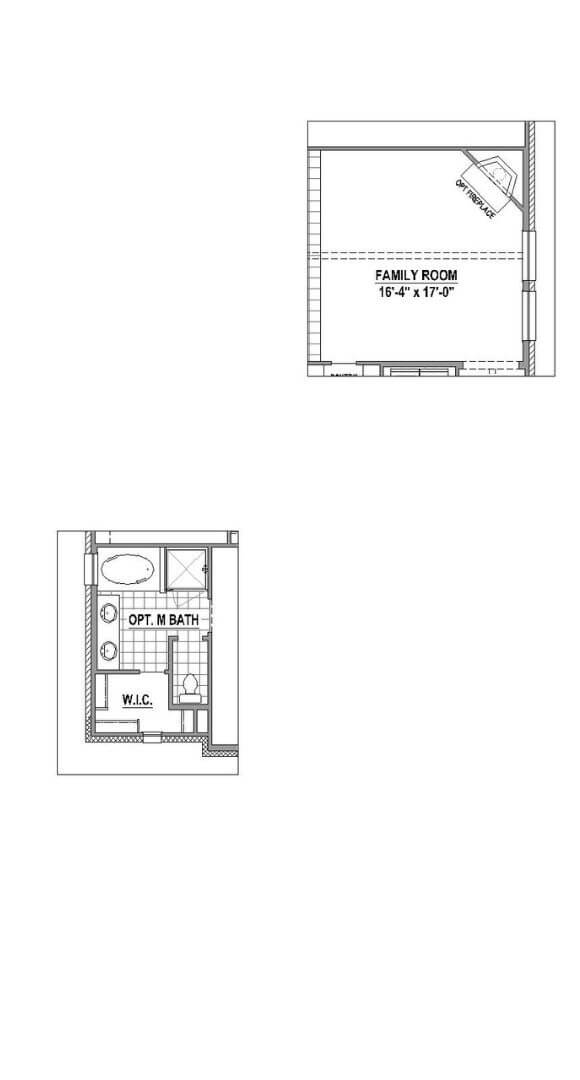 American Legend 1402 Floorplan Options in The Grove Frisco