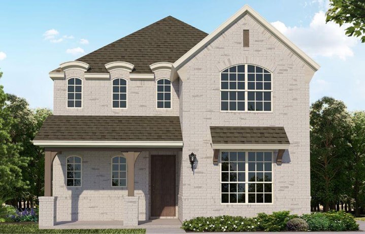 Color Rendering Elevation A American Legend in The Grove Frisco