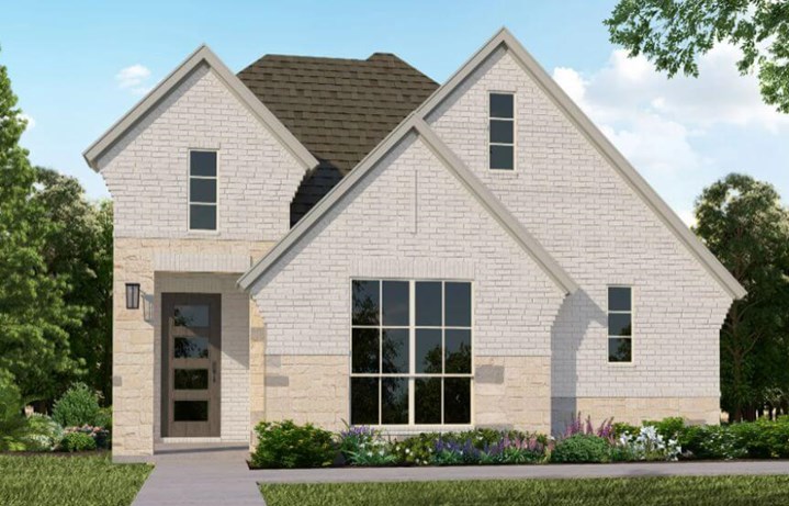 American Legend Plan 1402 Elevation B Stone in The Grove Frisco