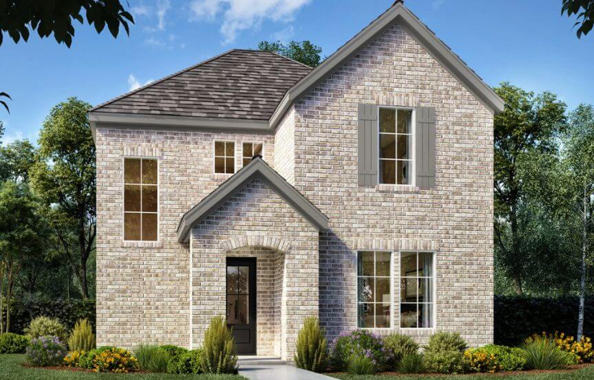 Fate Home Plan by Shaddock Homes at The Grove Frisco in Frisco, TX