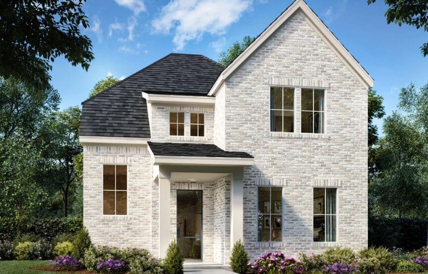 Fate Home Plan by Shaddock Homes at The Grove Frisco in Frisco, TX