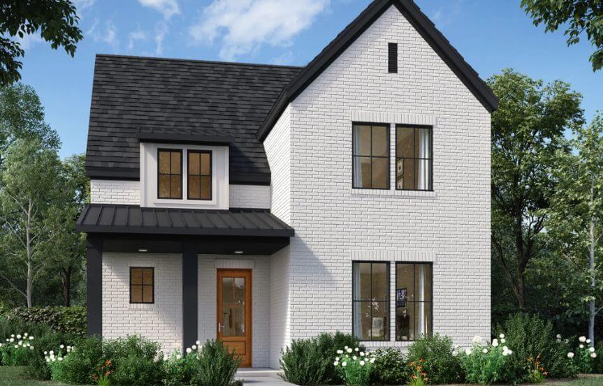 Fate Home Plan by Shaddock Homes at The Grove Frisco in Frisco, TX