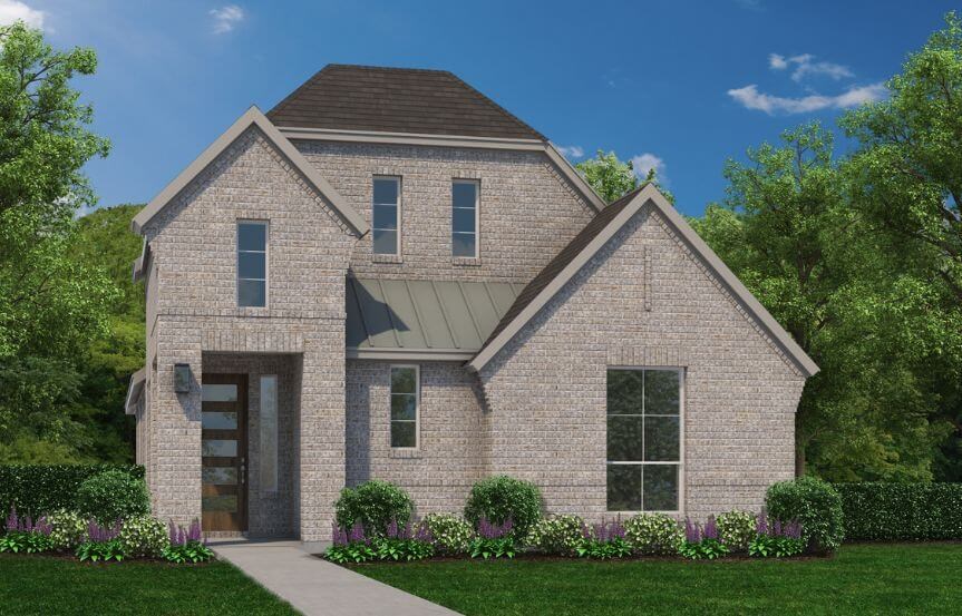 American Legend Plan 1401 Elevation B  in The Grove Frisco