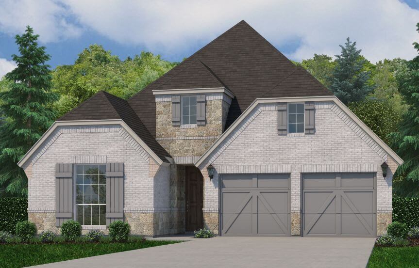 Elevation B Stone 1140 American Legend in The Grove Frisco