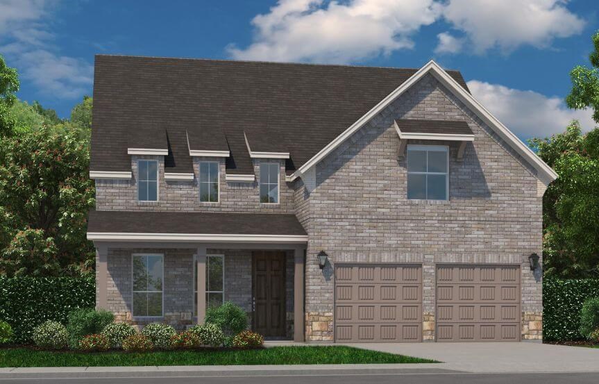 Elevation B Stone 1148 American Legend in The Grove Frisco
