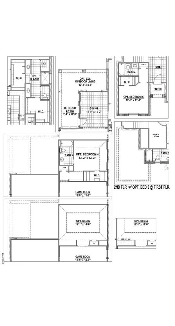Floorplan 1540 Options 1 American Legend in The Grove Frisco