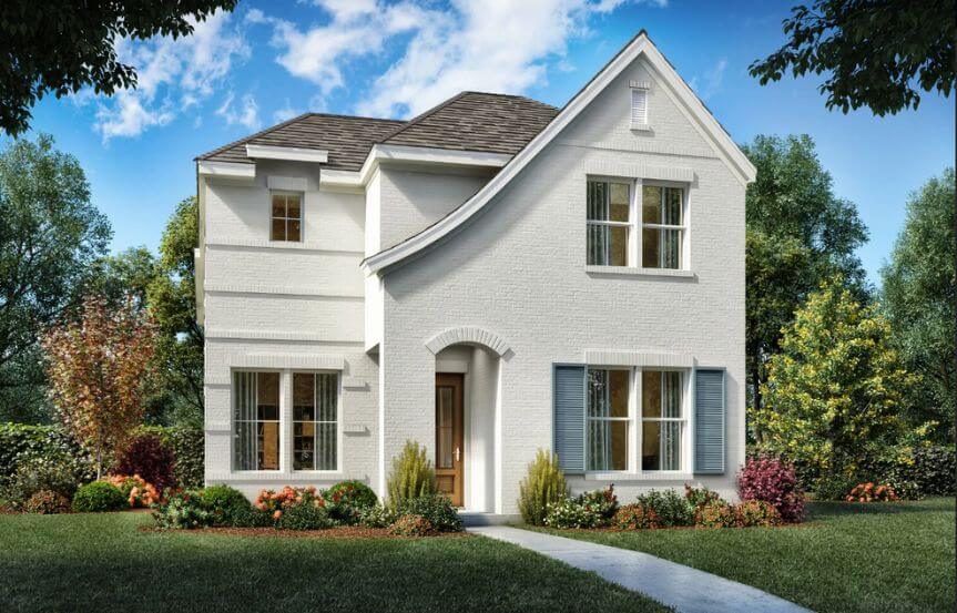 Danbury Home Plan by Shaddock Homes at The Grove Frisco in Frisco, TX