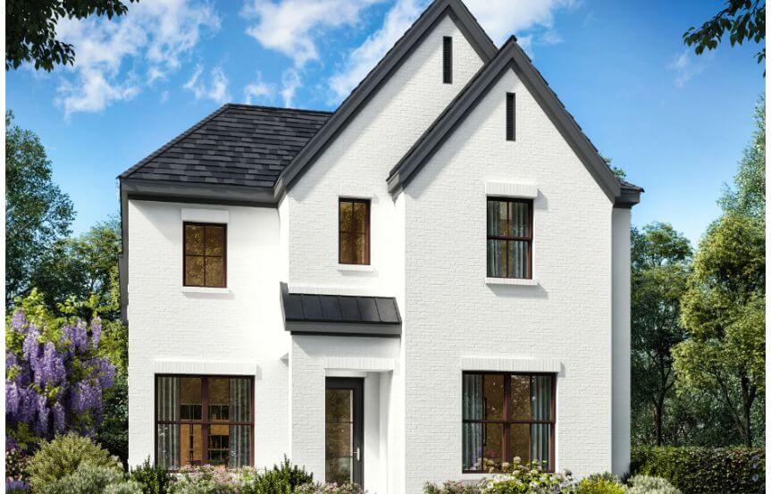 Danbury Home Plan by Shaddock Homes at The Grove Frisco in Frisco, TX