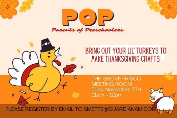 Parents of Preschoolers Thanksgiving Craft