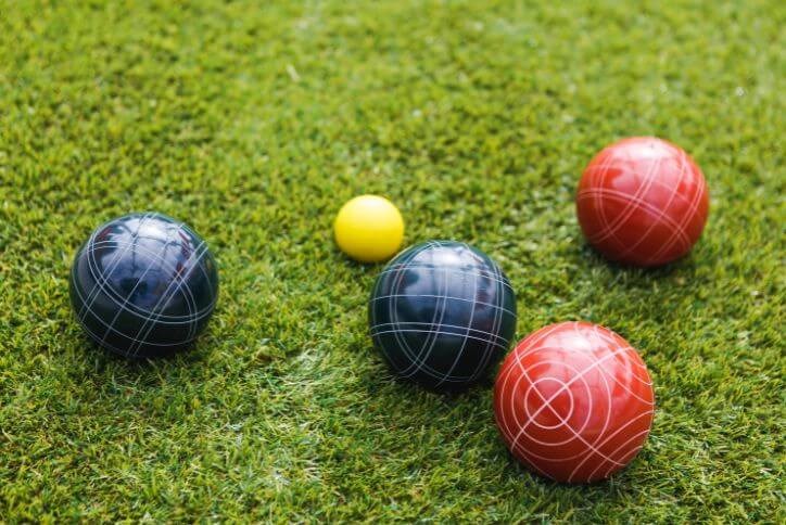 Bocce Ball in Shady Grove Park at TGF