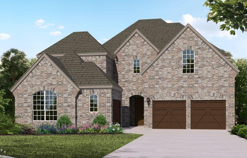 American Legend Plan 609 Elevation A in TGF