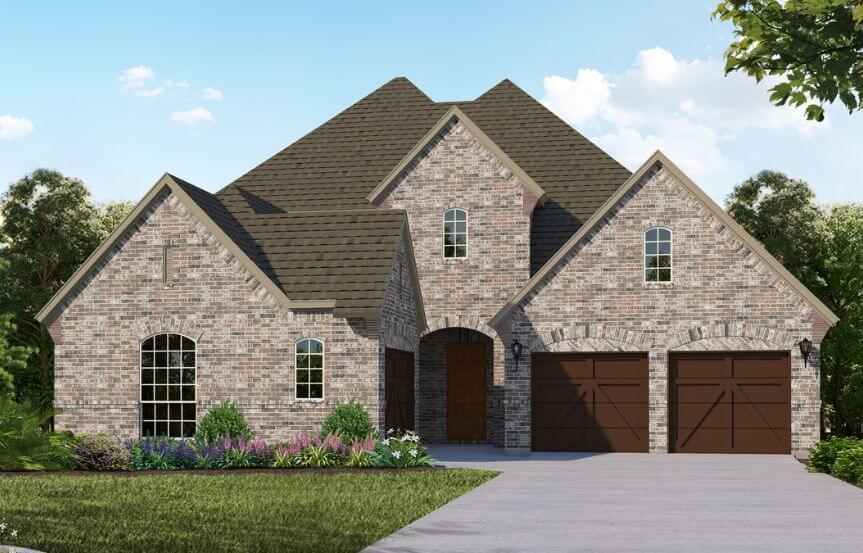 American Legend Plan 610 Elevation A in TGF