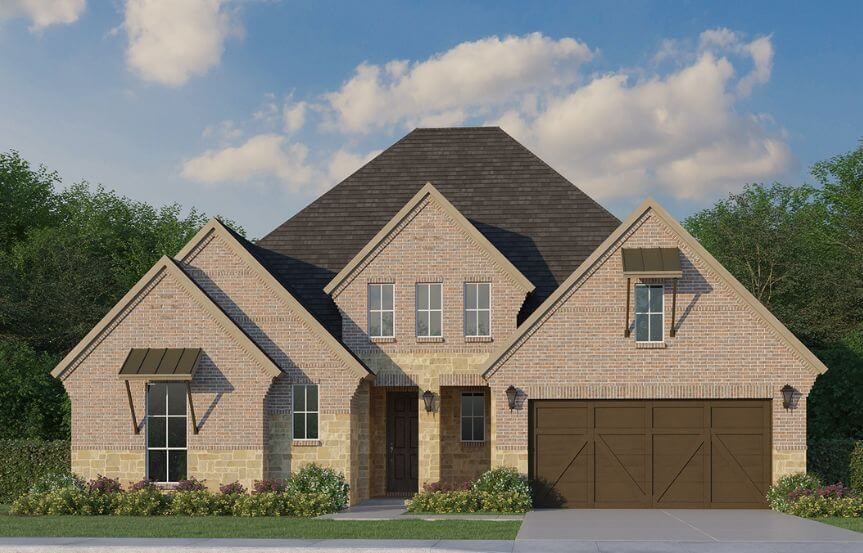 American Legend Plan 1624 Elevation CS in TGF
