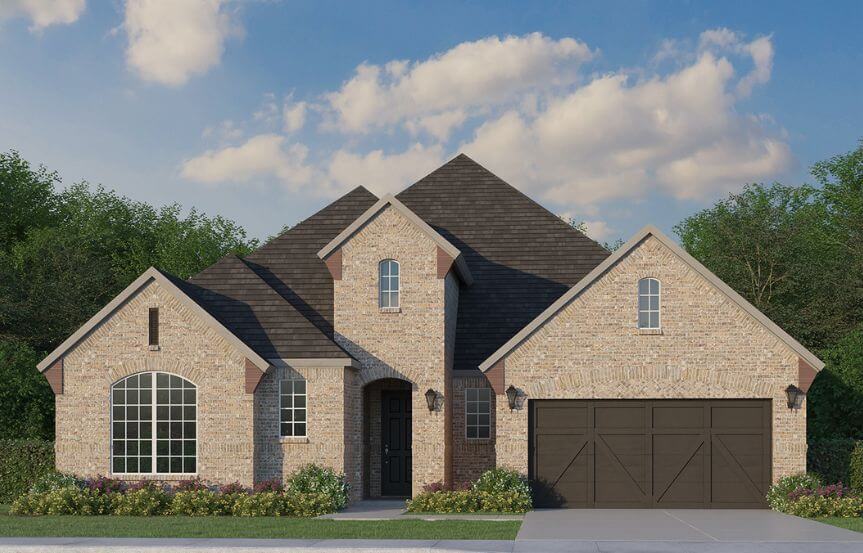 American Legend Plan 1624 Elevation A in TGF