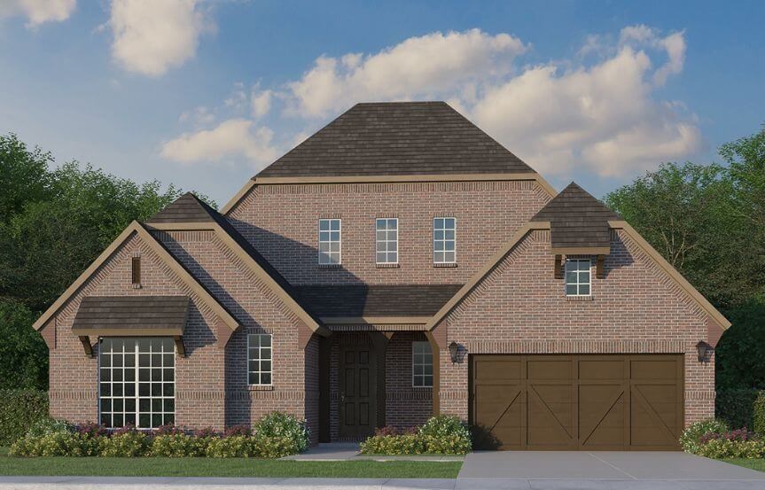 American Legend Plan 1624 Elevation B in TGF