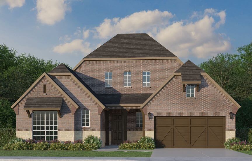 American Legend Plan 1624 Elevation BS in TGF