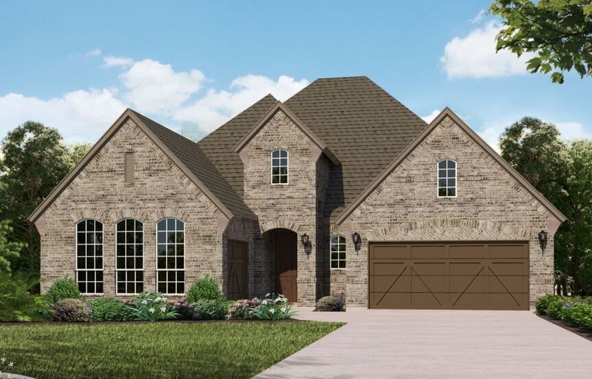 American Legend Plan 1631 65' Elevation A in TGF