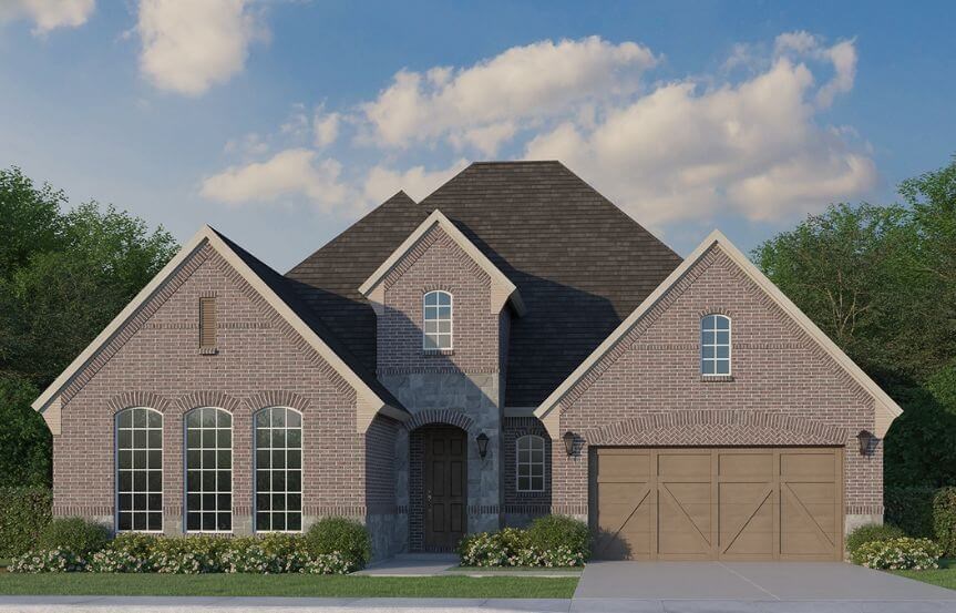 American Legend Plan 1631 65' Elevation AS in TGF