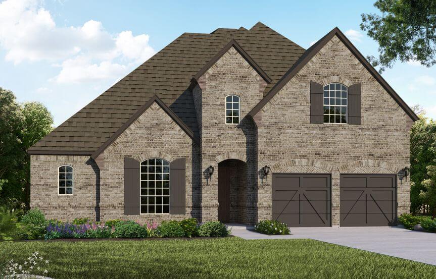 American Legend Plan 1632 Elevation A in TGF