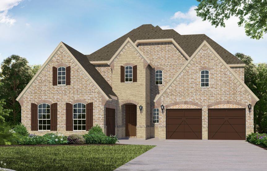 American Legend Plan 1634 Elevation C in TGF