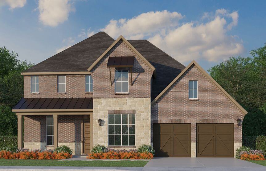 American Legend Plan 1639 Elevation BS in TGF