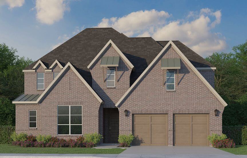 American Legend Plan 1640 Elevation C in TGF