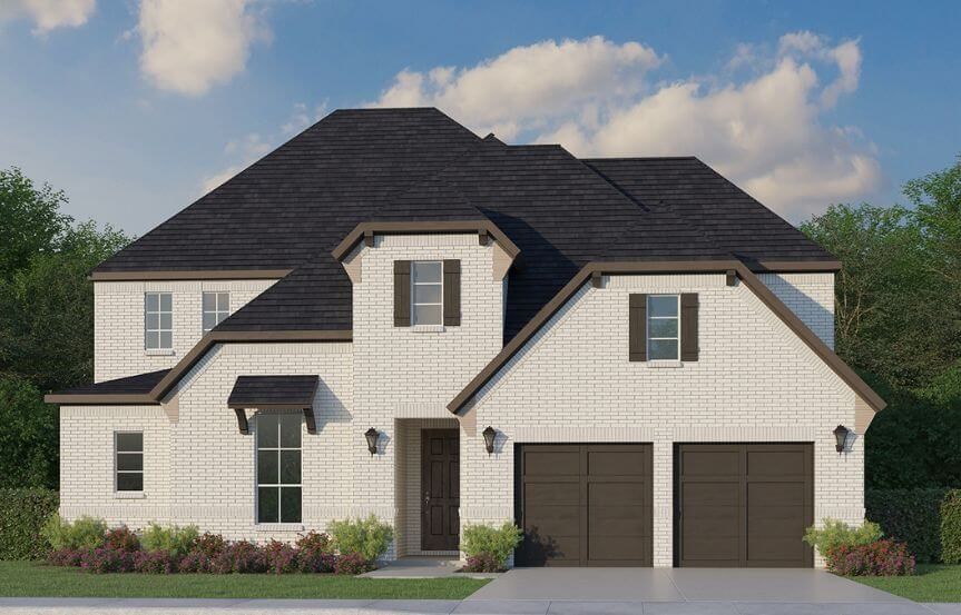 American Legend Plan 1640 Elevation B in TGF