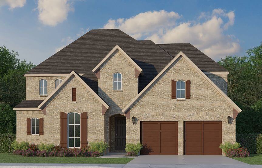 American Legend Plan 1640 Elevation A in TGF