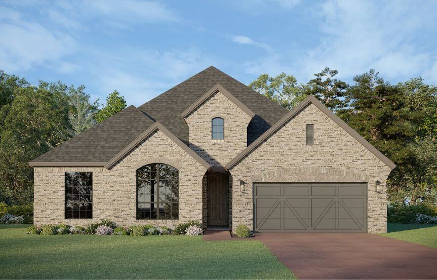 American Legend Plan 1623 Elevation A in TGF