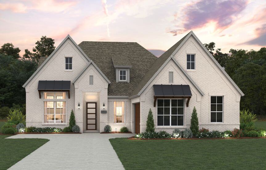 Chesmar Homes Plan Springport II Elevation B in TGF