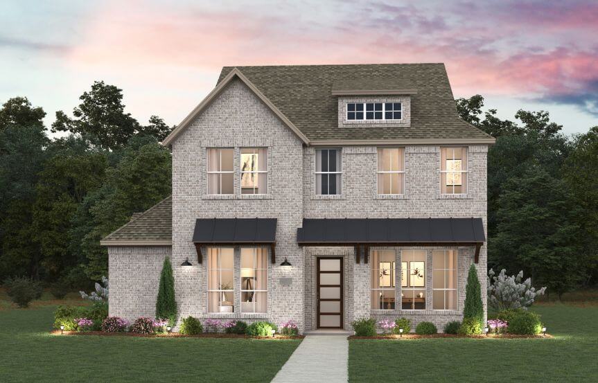 Chesmar Homes Weston Elevation C in TGF